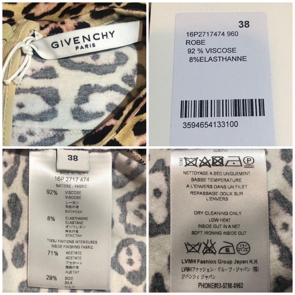 NEW! GIVENCHY Collection Jaguar Leopard Midi Dress - Picture 13 of 16